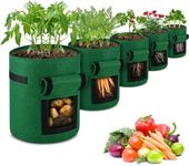 ENONGARDEN 5 Packs 10 Gallon Non-Wo