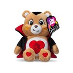 Care Bears Basic Fun, Tenderheart as Dracula, Universal Monsters 22cm Plush, Cuddly Toys for Children, Cute teddy bear, Suitable for Girls and Boys Ages 4+