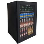 Cater-Wash 115ltr Single Door Black Eco Bottle Cooler (UK Mainland Only)