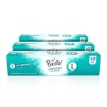 Amazon Brand - Presto! 100% Compostable Garbage Bags Large 30 Count|24 x 32 Inches Eco-friendly Green Color|10 bags/roll (Pack of 3)