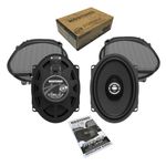 Hogtunes 572RG-XLF 5"x 7" Replacement Front Speakers for 1998-2013 Harley-Davidson Road Glide Models