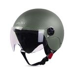 Steelbird SBH-16 Ruby ISI Certified Open Face Helmet