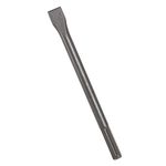 Bosch HS1911 SDS-Max Hammer Steel 12-Inch Flat Chisel, Black