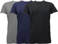 Columbia Mens Cotton Stretch Crew Neck Under Tshirt Pack of 3