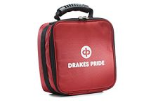 Drakes Pride - Quad Bowls Bag, (4 Carpet Bowls or 4 Crown Green Jacks) (Maroon)