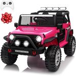 MOEYURO 24V 4WD 2 Seater Ride on Ca