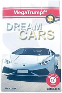 Piatnik 10.721,3 cm Mega Trumpf – Dream Cars Quartetto Gioco
