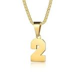 Number Necklaces Personalized Neckl