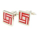 Peluche Natural Mother of Pearl Stone (Semi-precious) Cufflinks for Men