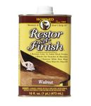 HOWARD Restor-A-Finish Walnut RF4016 473ml Wood Finish Restorer - Removes Heat Rings and Stain Marks on Wooden Furniture