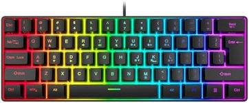 Snpurdiri 60% Wired Gaming Keyboard