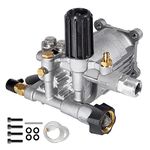 3/4" Shaft Horizontal Pressure Washer Pump, Easy Adjust 2000-3000 PSI, 2.5 GPM, OEM Replacement Pump for Simpson, Honda GC 160, Homelite, and Most Power Washer