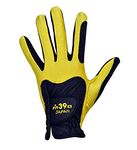 Fit39 EX Golf Gloves (Black/Gold) (Medium)