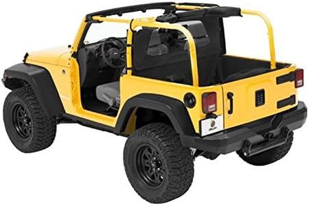 Bestop 8003135 Black Diamond Windjammer for 2007-2018 Wrangler 2DR