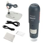 Celestron MicroDirect 1080p HD Handheld Digital Micro Viewing Digital Microscope, Grey (44316)
