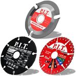 P.I.T. 3-in-1 Set 4 1/2 Inch Cut Of