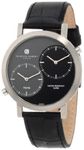 Charles-Hubert, Paris Men's 3549 Premium Collection Stainless Steel Dual-Time Watch