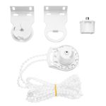 IMIKEYA 1 Set Safe Durable White Vertical Blinds Parts Blinds Connectors Roller Shade for Replacement Repair Home Bathroom