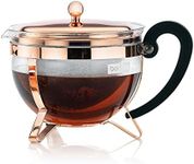 Bodum Tea Pot Chambord, Copper, 11656-18, 44 oz.