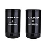 FLTRUCKTOP 2PCS 19642509000 Hydraulic Filter Compatible with Mahindra Tractor 1526 1533 1538 1626 1640 2615 2816 3016 3215 3316 Replaces WIX 57118 BT8488