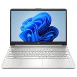 HP 15.6" Screen FHD Laptop, Intel Core i5-1135G7, 8GB RAM, 256GB SSD, Natural Silver, Windows 11 Home, 15-dy2795wm Notebook