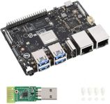 Waveshare VisionFive2 RISC-V Single Board Computer, StarFive JH7110 Processor with Integrated 3D GPU, 8GB Memory, with WiFi Module