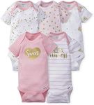 Gerber Baby Girls 5-Pack Short Slee