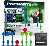 Popdarts Game Rookie Pack – Beginner-Friendly Suction Cup Dart Game for Kids, Families, and New Players | Indoor & Outdoor Target Toss Game | Fast Setup, Durable, Simple Rules, and Fun for All Ages!