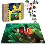 Webby Clownfish in The Deep Sea Wooden Jigsaw Puzzle, 252 Pieces