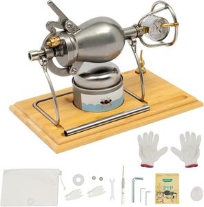 304 Stainless Steel Old Fashioned Popcorn Maker, Hand Popcorn Machine, Hot Air Popcorn Poppers, Chinese Vintage Traditional Grain Amplifier(260ml)