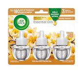 Airwick Plug In Scented Oil, Vanilla Passion , Infused With Natural Essential Oils,3 Refills(20ml Each)