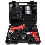 74-Piece 12V Cordless Drill and 3.6