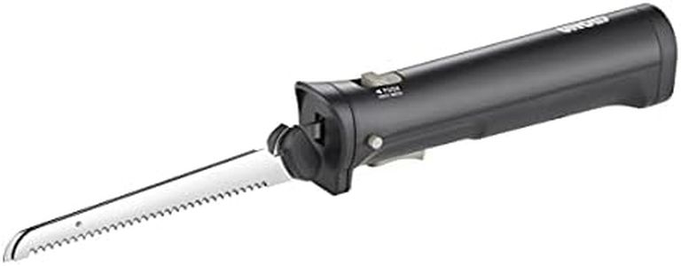 Unold 78815 Couteau électrique 9 W Noir, Acier Inoxydable