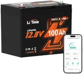 LiTime 12V 100Ah Group 24 Bluetooth