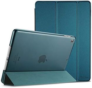 ProCase iPad 10.2 Case 9th Gen 2021/ iPad 8th Gen 2020/ 7th Gen 2019, Slim Stand Hard Back Shell Protective Smart Cover Case for 10.2 Inch iPad 9/8/7 -Teal