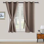 XWZO Blackout Curtains Window Drape