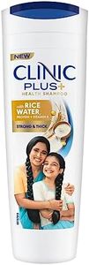 Clinic Plus Strong & Thick Shampoo with Rice Water, Protein + Vitamin E, 175 ml