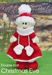 Knitting Pattern Christmas Eve Doll Soft Toy from Knitting by Post