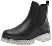 NINE WEST FOOTWEAR Women's Abra3 Rain Shoe, Black, 6 UK