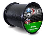 Universally Compatible Underground Fence Wire - 1000 Feet of 16 Gauge Wire for All Models of In-Ground Electric Dog Fence Systems (1 Acre Coverage)