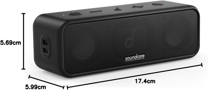 Soundcore 3 Bluetooth Speaker – Portable Wireless, 24H Playtime