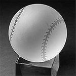 Waltz&F Clear Crystal Baseball Ball