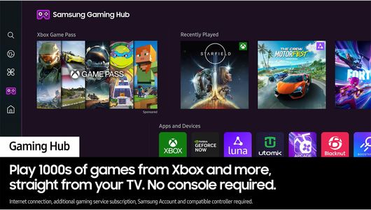 Samsung 55" Crystal UHD 4K Smart TV – HDR, Ultra HD Display