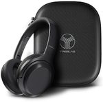 TREBLAB Z7 Pro - Hybrid Active Noise Cancelling Headphones, Signature aptX-HD Audio, Memory Foam Ear Cups, Foldable, 45H Play, Bluetooth 5, Fast Charging, Workout Over Ear Headphones Wireless With Mic