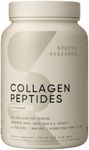 Sports Research Collagen Peptides - Hydrolyzed Type 1 & 3 Collagen Powder Protein Supplement for Healthy Skin, Nails, & Joints - Easy Mixing Vital Nutrients & Proteins, Collagen for Women & Men