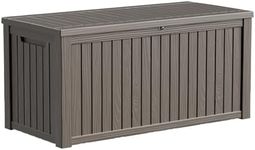 180 Gallon Large Resin Deck Box, Ou