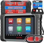 Autel Scaner MaxiCOM MK808S: 2024 Same as MX808S/MK808Z Bidirectional Scan Tool, Upgrade of MK808/MX808, 28+ Services, OE-Level All Systems Diagnostic Scanner, FCA AutoAuth Work with MV105/MV108 H2