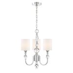 Designers Fountain 89983-CH Evi 3 Light Chandelier