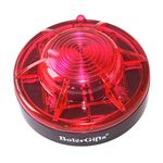 BolerGifts Road Flares Roadside Flashing Emergency LED Lights Beacon with Magnetic Base for Car and Outdoor Sports (Red)