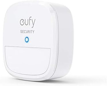 Détecteur de Mouvement, détecteur de Mouvement système d'alarme Domicile eufy Security, Couverture à 100 °, portée de 30 pi, autonomie de 2 Ans, sensibilité réglable (HomeBase requis)